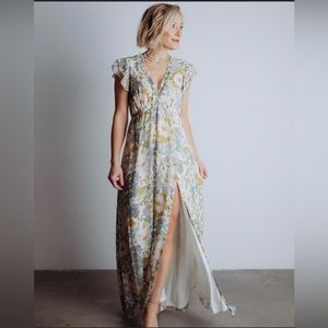 Georgia Maxi floral dress